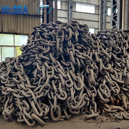Why the chain link quantity of each piece of anchor chain is odd number?